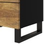 Mango plywood wood nightstand 50x33x62 cm by vidaXL, Nightstands - Ref: Foro24-350663, Price: 119,99 €, Discount: %