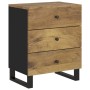 Mango plywood wood nightstand 50x33x62 cm by vidaXL, Nightstands - Ref: Foro24-350663, Price: 119,99 €, Discount: %