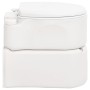 Integrierte Campingtoilette aus HDPE und weißer Emaille, 24+17 l von vidaXL, Urinale und mobile Toiletten - Ref: Foro24-15441...