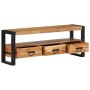 Solid acacia wood TV cabinet 120x30x45 cm by vidaXL, TV Furniture - Ref: Foro24-351670, Price: 223,15 €, Discount: %