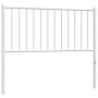 Cabecero de metal blanco 100 cm de vidaXL, Cabeceros y pies de cama - Ref: Foro24-350960, Precio: 24,99 €, Descuento: %