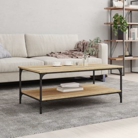 Sonoma oak engineered wood coffee table 100x55x40 cm by vidaXL, Coffee table - Ref: Foro24-832834, Price: 55,99 €, Discount: %