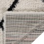 Black and cream long pile rug 120x170 cm by vidaXL, Rugs - Ref: Foro24-342147, Price: 46,26 €, Discount: %