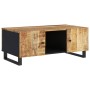 Couchtisch aus massivem Mangoholz und Sperrholz, 100 x 54 x 40 cm von vidaXL, Couchtisch - Ref: Foro24-351950, Preis: 140,99 ...