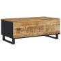 Couchtisch aus massivem Mangoholz und Sperrholz, 100 x 54 x 40 cm von vidaXL, Couchtisch - Ref: Foro24-351950, Preis: 139,82 ...