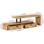 Mueble de TV madera maciza de mango de vidaXL, Muebles TV - Ref: Foro24-351779, Precio: 205,08 €, Descuento: %