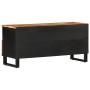 TV stand made of acacia wood and engineered wood 100x33x46 cm by vidaXL, TV Furniture - Ref: Foro24-351979, Price: 73,63 €, D...