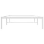 Bettgestell aus weißem Metall, 100 x 190 cm von vidaXL, Betten und Lattenroste - Ref: Foro24-350907, Preis: 80,30 €, Rabatt: %