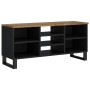 Mango wood and plywood TV cabinet 100x33x46 cm by vidaXL, TV Furniture - Ref: Foro24-351969, Price: 107,18 €, Discount: %