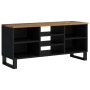 Mango wood and plywood TV cabinet 100x33x46 cm by vidaXL, TV Furniture - Ref: Foro24-351969, Price: 107,18 €, Discount: %