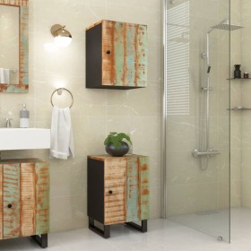 Recycled solid wood bathroom cabinet 38x33x58 cm by vidaXL, Bathroom furniture - Ref: Foro24-351996, Price: 84,99 €, Discount: %