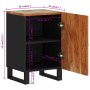 Badezimmerschrank aus recyceltem Massivholz, 38 x 33 x 58 cm von vidaXL, Badezimmermöbel - Ref: Foro24-351996, Preis: 72,47 €...