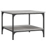 Mesa de centro madera de ingeniería gris Sonoma 55x55x40 cm de vidaXL, Mesas de centro - Ref: Foro24-832831, Precio: 38,78 €,...