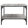 Mesa de centro madera de ingeniería gris Sonoma 55x55x40 cm de vidaXL, Mesas de centro - Ref: Foro24-832831, Precio: 38,78 €,...