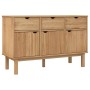 Aparador OTTA madera maciza pino 114x43x73,5 cm de vidaXL, Aparadores - Ref: Foro24-351297, Precio: 187,54 €, Descuento: %