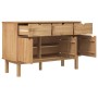 Aparador OTTA madera maciza pino 114x43x73,5 cm de vidaXL, Aparadores - Ref: Foro24-351297, Precio: 187,54 €, Descuento: %