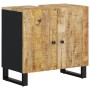 Mango wood and engineered wood washbasin cabinet 62x33x58 cm by vidaXL, Bathroom furniture - Ref: Foro24-351986, Price: 93,71...