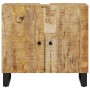 Waschbeckenunterschrank aus Mangoholz und Holzwerkstoff, 62 x 33 x 58 cm von vidaXL, Badezimmermöbel - Ref: Foro24-351986, Pr...