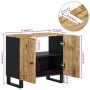 Mueble de lavabo madera mango y madera ingeniería 62x33x58 cm de vidaXL, Muebles de baño - Ref: Foro24-351986, Precio: 93,71 ...