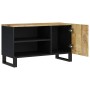 Mango wood and plywood TV cabinet 80x33x46 cm by vidaXL, TV Furniture - Ref: Foro24-351962, Price: 92,99 €, Discount: %