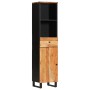 Solid acacia wood bathroom cabinet 38x33x160 cm by vidaXL, Bathroom furniture - Ref: Foro24-351999, Price: 151,95 €, Discount: %