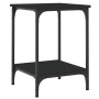 Mesa de centro madera de ingeniería negro 40x40x55 cm de vidaXL, Mesas de centro - Ref: Foro24-832823, Precio: 30,26 €, Descu...