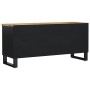 TV stand made of mango wood and plywood, measuring 100x33x46 cm. by vidaXL, TV Furniture - Ref: Foro24-351970, Price: 74,99 €...