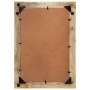 Espejo de vidrio y madera maciza de mango 70x50 cm de vidaXL, Espejos - Ref: Foro24-351982, Precio: 69,50 €, Descuento: %