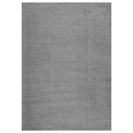 Gray long pile rug 140x200 cm by vidaXL, Rugs - Ref: Foro24-342133, Price: 65,99 €, Discount: %