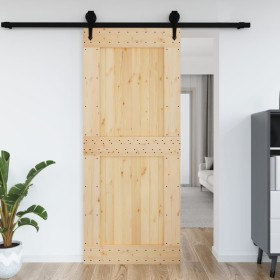 NARVIK solid pine wood door 95x210 cm by vidaXL, Doors - Ref: Foro24-154440, Price: 132,07 €, Discount: %