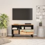 Mueble de TV madera reciclada y madera de ingeniería 80x33x46cm de vidaXL, Muebles TV - Ref: Foro24-351976, Precio: 71,56 €, ...