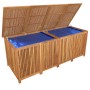 Caja de almacenaje de jardín madera maciza acacia 200x80x75 cm de vidaXL, Cajas de almacenaje para exteriores - Ref: Foro24-3...