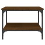 Mesa de centro madera de ingeniería marrón roble 55x55x40 cm de vidaXL, Mesas de centro - Ref: Foro24-832832, Precio: 28,65 €...