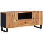 Acacia wood and plywood TV cabinet 105x33.5x46cm by vidaXL, TV Furniture - Ref: Foro24-351959, Price: 98,24 €, Discount: %