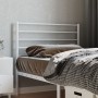 Cabecero de metal blanco 90 cm de vidaXL, Cabeceros y pies de cama - Ref: Foro24-352396, Precio: 21,50 €, Descuento: %