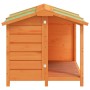 Solid pine wood dog house in brown color, measuring 96x87x80.5 cm. by vidaXL, Dog kennels and fences - Ref: Foro24-172264, Pr...