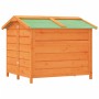 Solid pine wood dog house in brown color, measuring 96x87x80.5 cm. by vidaXL, Dog kennels and fences - Ref: Foro24-172264, Pr...