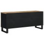 TV stand made of mango wood and plywood, measuring 105x33.5x46 cm. by vidaXL, TV Furniture - Ref: Foro24-351958, Price: 120,5...