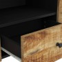 TV stand made of mango wood and plywood, measuring 105x33.5x46 cm. by vidaXL, TV Furniture - Ref: Foro24-351958, Price: 120,5...