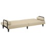 Sofa bed with armrests in cream fabric by vidaXL, Sofas - Ref: Foro24-351934, Price: 249,93 €, Discount: %