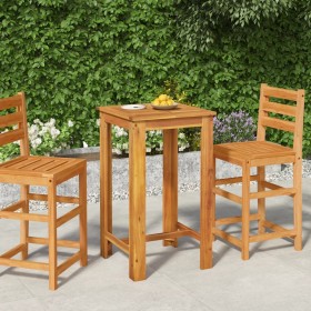 High garden table solid acacia wood 60x60x105 cm by vidaXL, Garden tables - Ref: Foro24-319700, Price: 124,84 €, Discount: %