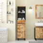 Mueble de baño madera maciza de mango 38x33x160 cm de vidaXL, Muebles de baño - Ref: Foro24-351998, Precio: 148,19 €, Descuen...