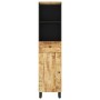 Mueble de baño madera maciza de mango 38x33x160 cm de vidaXL, Muebles de baño - Ref: Foro24-351998, Precio: 148,19 €, Descuen...