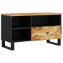 Mango wood and plywood TV cabinet 80x33x46 cm by vidaXL, TV Furniture - Ref: Foro24-351974, Price: 94,74 €, Discount: %