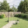 Black steel garden arch Ø180x255 cm by vidaXL, Pergolas, arches and garden trellises - Ref: Foro24-319351, Price: 105,52 €, D...