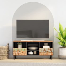 TV cabinet recycled wood engineered wood 100x33x46 cm by vidaXL, TV Furniture - Ref: Foro24-351980, Price: 141,99 €, Discount: %