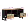 TV-Schrank aus recyceltem Holzwerkstoff, 100 x 33 x 46 cm von vidaXL, TV-Möbel - Ref: Foro24-351980, Preis: 141,74 €, Rabatt: %