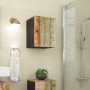 Armario de baño de pared madera maciza reciclada 38x33x48 cm de vidaXL, Muebles de baño - Ref: Foro24-351992, Precio: 82,32 €...