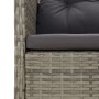 5-piece garden furniture set and gray synthetic rattan cushions by vidaXL, Garden sets - Ref: Foro24-319682, Price: 245,86 €,...