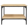 Mesa de centro madera de ingeniería roble Sonoma 55x55x40 cm de vidaXL, Mesas de centro - Ref: Foro24-832829, Precio: 38,36 €...